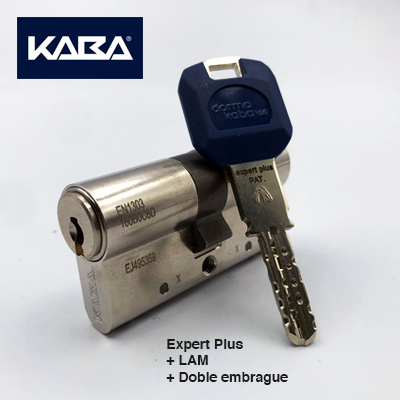 Cilindro seguridad Kaba Expert Plus Extreme Protection + Doble Embrague -  Ferreteria Santa Clotilde